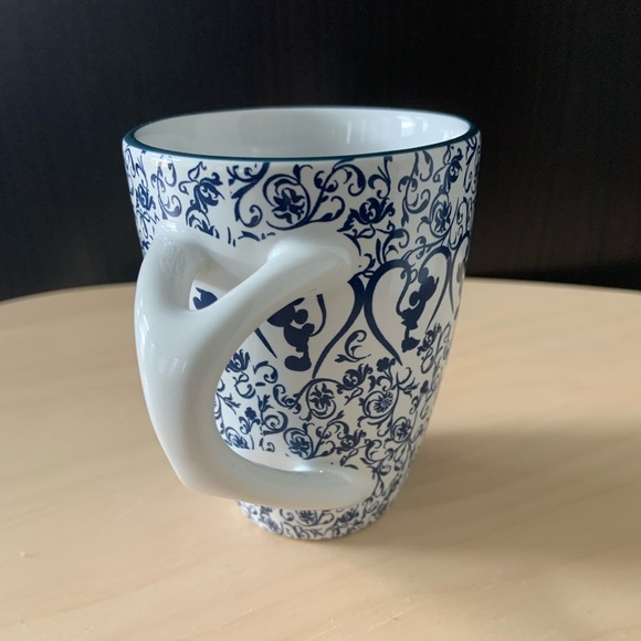 Disney Parks Mickey & Minnie Indigo Mug, vintage & collectible - Picture 3 of 5